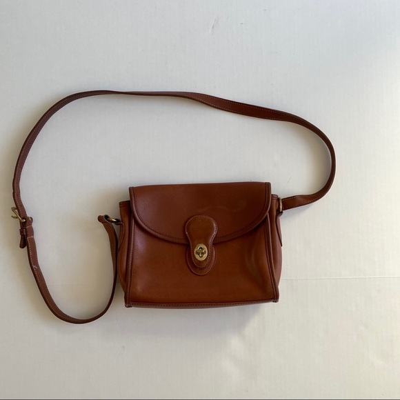 Coach Vintage Crossbody Bag Brown Small - Picture 1 of 9